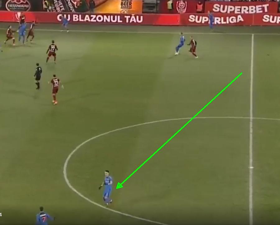 Accidentarea lui Olaru a provocat haos la FCSB » Coman și Șut au uitat de meci, iar CFR Cluj a fost la un pas de gol