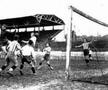 Secvență de la primul meci al naționalei, Iugoslavia - România 1-2, din 8 iunie 1922