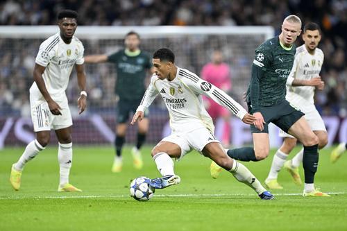 Jude Bellingham și Erling Haaland în Real Madrid - Manchester City / Foto: Imago Images