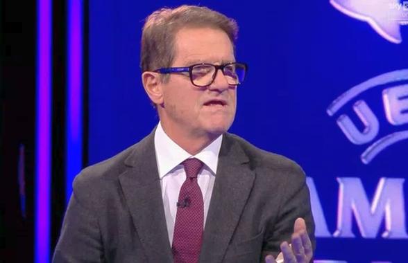 Fabio Capello a răbufnit în direct, după meciul lui Inter cu Liverpool: „E scandalos, o rușine”