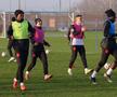 Ngezana, Pantea, Graovac și Dawa, la antrenamentul oficial înainte de FCSB - Feyenoord // Foto: Andrei Furnigă (GSP)