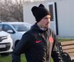 Darius Olaru la antrenamentul oficial înainte de FCSB - Feyenoord // Foto: Andrei Furnigă (GSP)