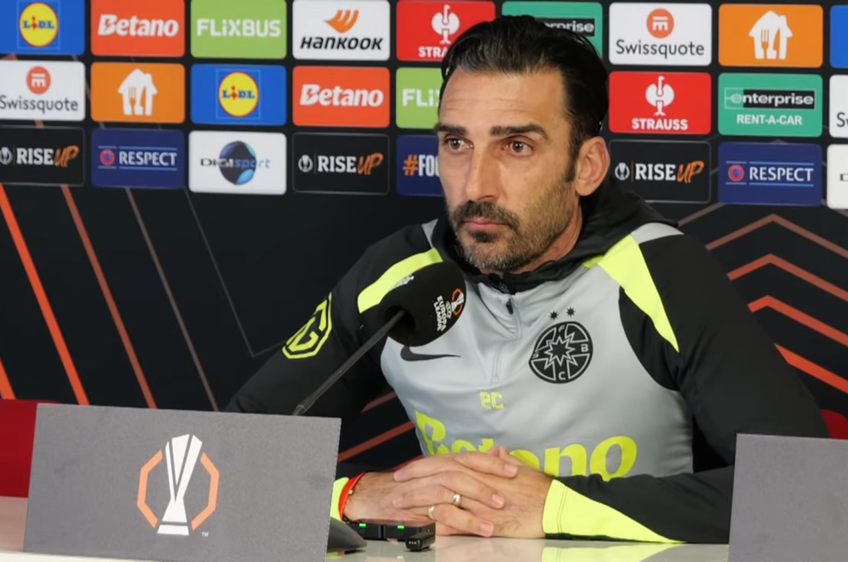 Foto // Conferința de presă premergătoare jocului cu Feyenoord