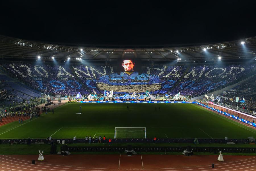 LAZIO - NAPOLI 1-0 // VIDEO Coregrafie impresionantă a fanilor laziali: „120 de ani de iubire”