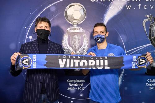 David Babunski a semnat cu Viitorul / Sursă foto: fcviitorul.ro