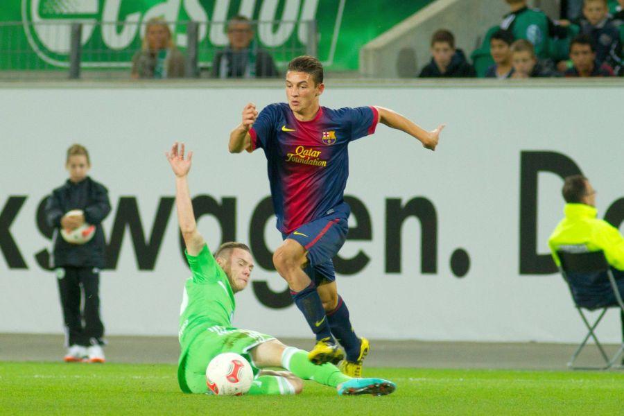David Babunski, pe vremea când evolua pentru juniorii Barcelonei / Sursă foto: Imago OFICIAL Viitorul, transfer de la o contracandidată pentru play-off » Crescut de La Masia, a fost numit „cel mai inteligent fotbalist din lume”