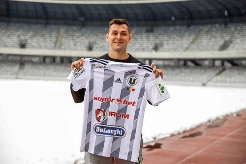 Lucas Chacana, la U Cluj // foto: fcucluj.ro