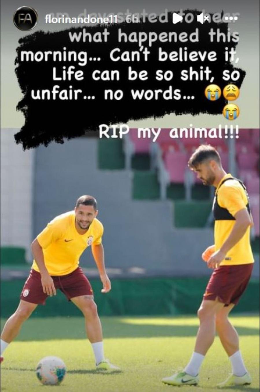 Florin Andone, devastat de moartea fostului său coleg: „Nu pot să cred!”