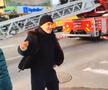 Un bărbat s-a urcat pe stâlpul din fața casei lui Becali: „Nea Gigi, ieși afară!” » Cum a fost rezolvat incidentul