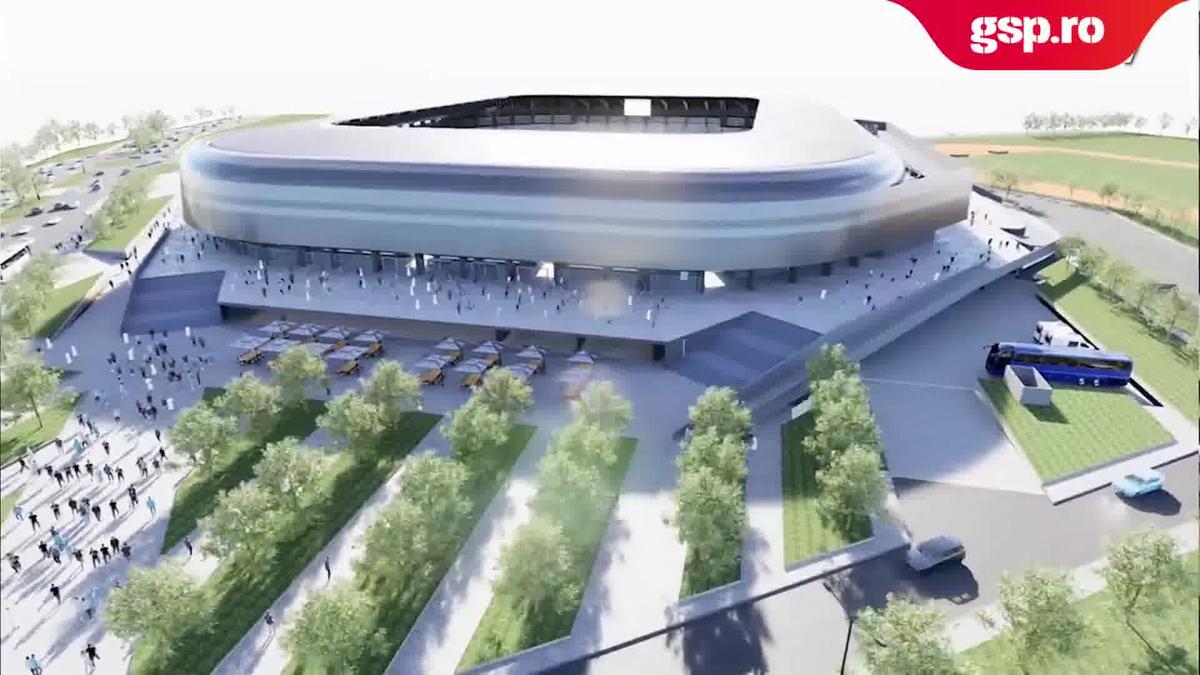 Randări stadion nou FC Argeș