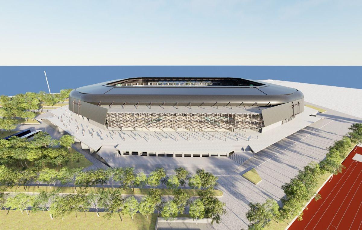 Randări stadion nou FC Argeș