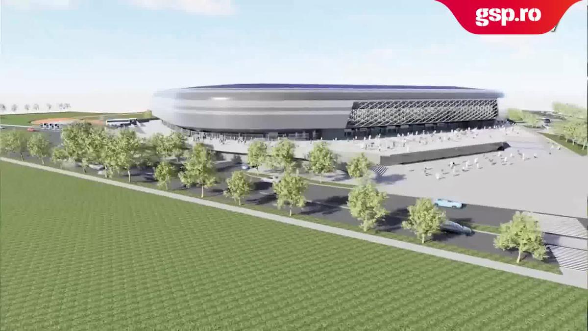 Randări stadion nou FC Argeș