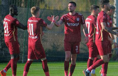 CFR Cluj s-a încurcat de o divizionară secundă în primul amical al iernii » Ce echipe a folosit Petrescu + Gafă mare a lui Scuffet