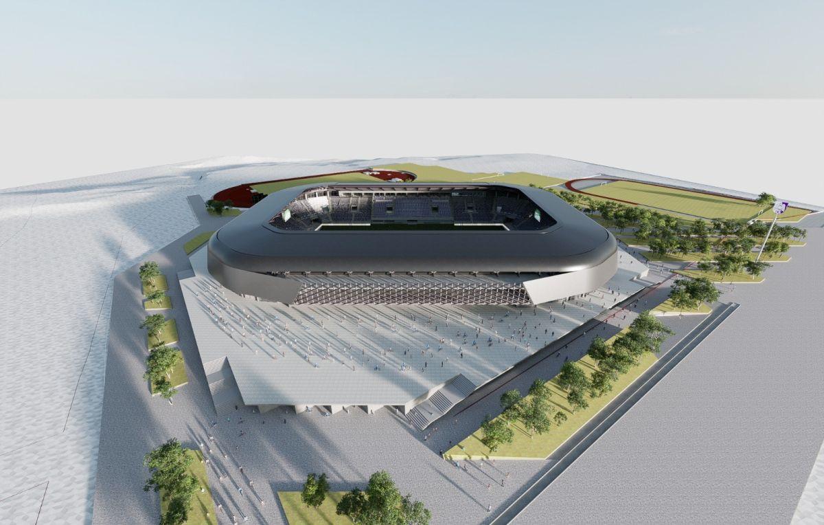 Randări stadion nou FC Argeș