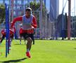 Păzea! Neubert la butoane! Ziua 3 în Antalya pentru FCSB, faza pe extenuare: imagini tari surprinse din dronă
