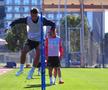 Păzea! Neubert la butoane! Ziua 3 în Antalya pentru FCSB, faza pe extenuare: imagini tari surprinse din dronă