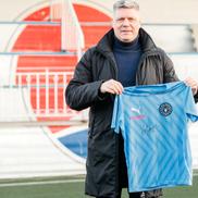 Tibor Selymes, prezentat la New Diamonds Club / Sursă foto: Facebook