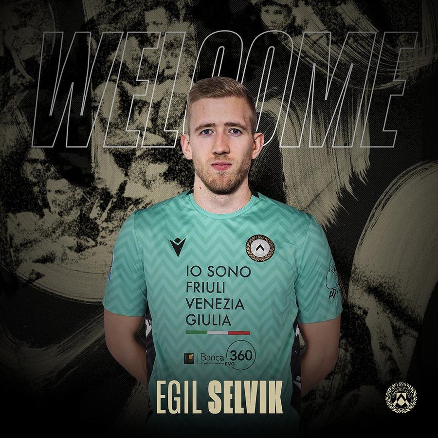 Egil Selvik, noul portar al lui Udinese, foto: X A picat transferul! Veste de ultimă oră la FCSB