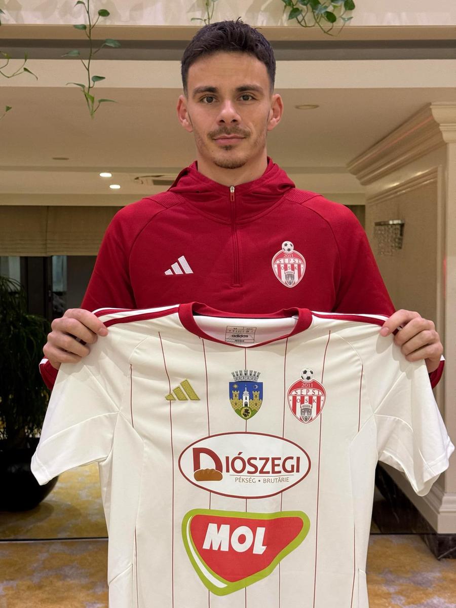 Matej Simic a semnat cu Sepsi Echipa de play-off a mai anunțat un transfer