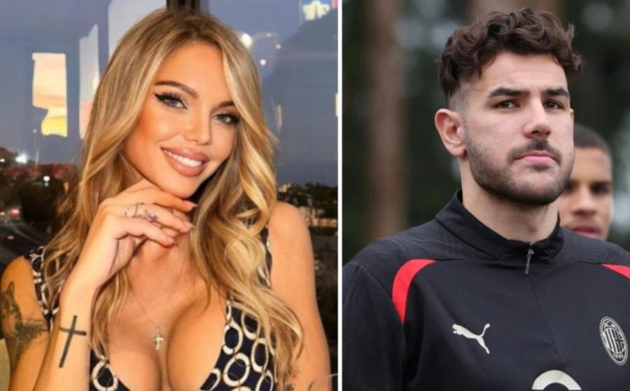 Theo Hernandez în iunie 2017, alături de modelul care l-a învinuit pentru un viol imaginar Un fost campion european, denunțat pentru viol în Marbella » Judecătorii au pronunțat condamnarea