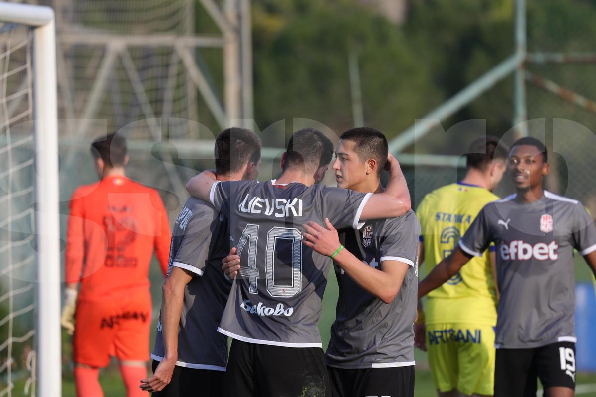 Imagini din CSKA 1948 - Petrolul, meci amical disputat în Antalya