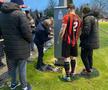 Liam Smith a trecut la munca de jos, reparând defecțiunea electrică a noctunei / Foto: X Sittinbourne FC