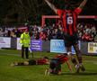 Bucuria jucătorilor de la Sittinbourne după calificarea în turul 5 al FA Trophy / Foto: X Sittinbourne FC