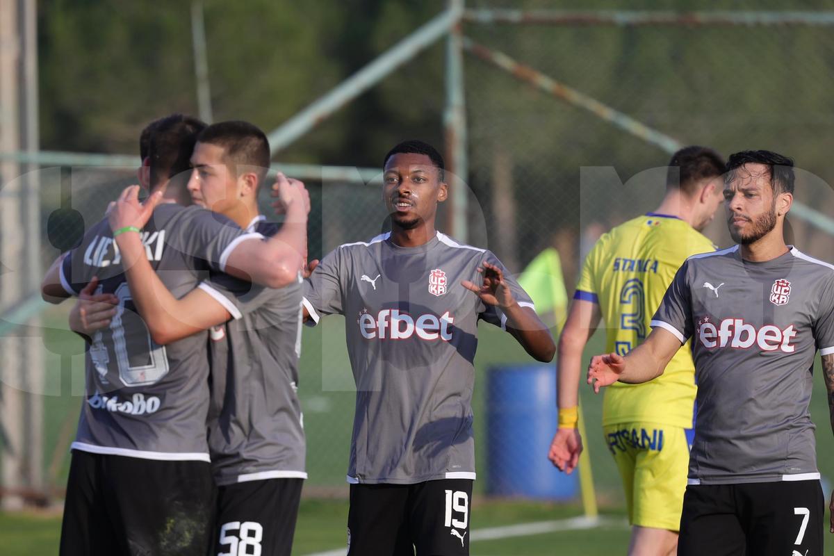 Imagini din CSKA 1948 - Petrolul, meci amical disputat în Antalya