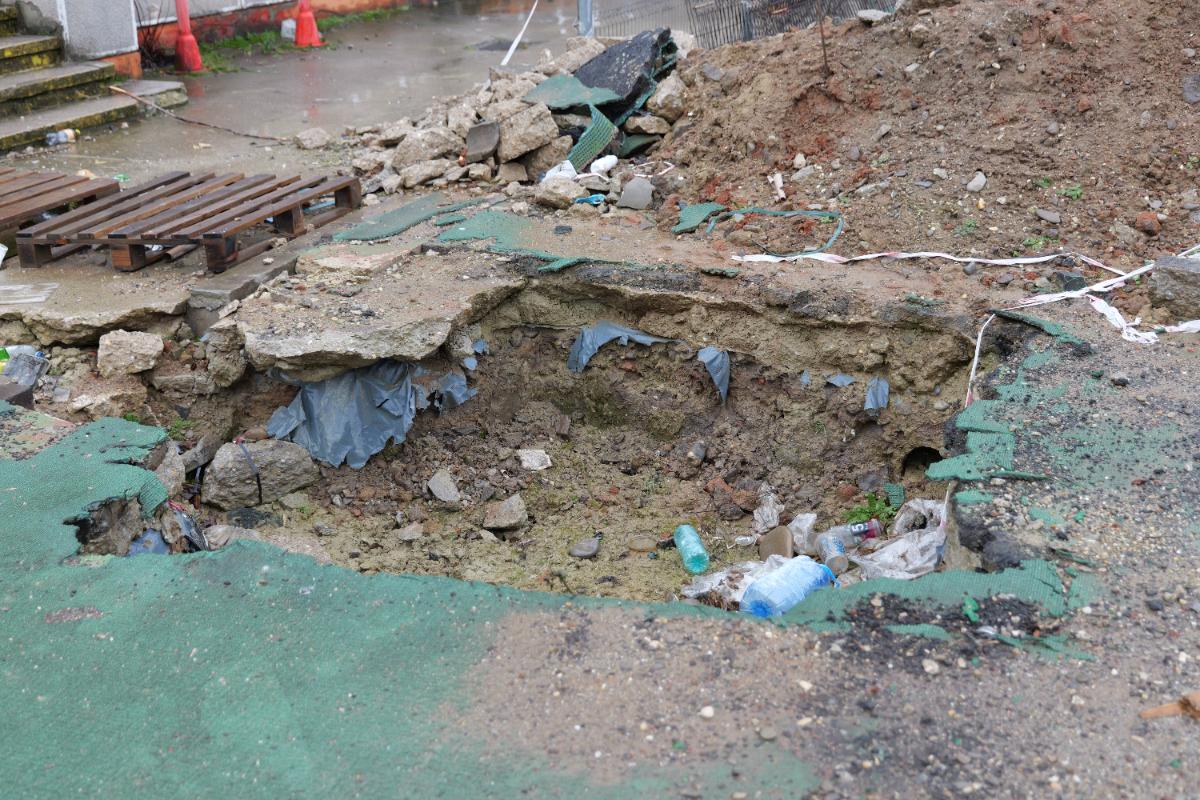 Cum arată Stadionul Dinamo cu câteva zile înaintea demolării
