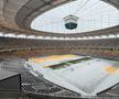 Arena Națională din București, după primele zăpezi din ianuarie 2026. Foto: Andrei Crăițoiu (GSP.RO)