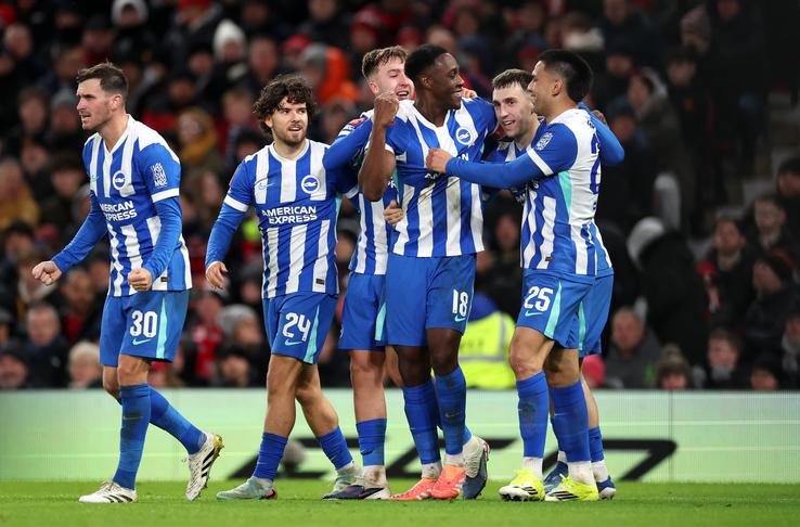 Manchester United - Brighton, în turul #3 din FA Cup // FOTO: Getty Images