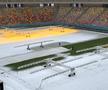 Arena Națională din București, după primele zăpezi din ianuarie 2026. Foto: Andrei Crăițoiu (GSP.RO)