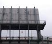 Tabela va fi și ea mutată pentru ca stadionul să fie demolat. Este nefuncțională. Foto: Andrei Furnigă, GSP