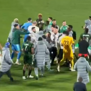 Luca Zidane, fiul lui Zinedine Zidane, implicat într-o bătaie la Cupa Africii / foto: X @instantfoot