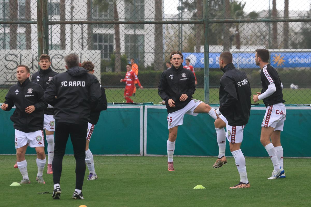 Rapid, victorie în amicalul cu CSKA 1948 Sofia » Meciul a fost decis de un gol marcat de la mijlocul terenului
