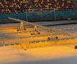 Arena Națională din București, după primele zăpezi din ianuarie 2026. Foto: Andrei Crăițoiu (GSP.RO)