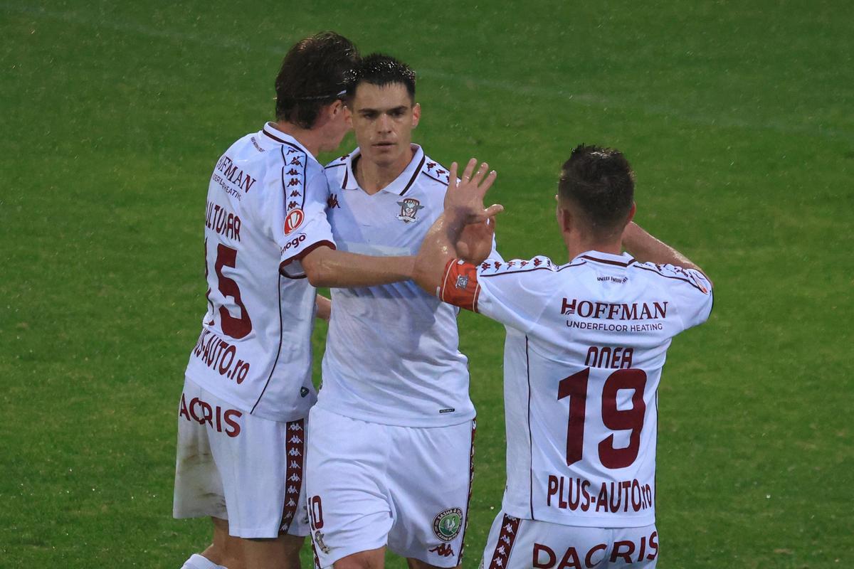 Daniel Paraschiv a marcat în premieră pentru Rapid