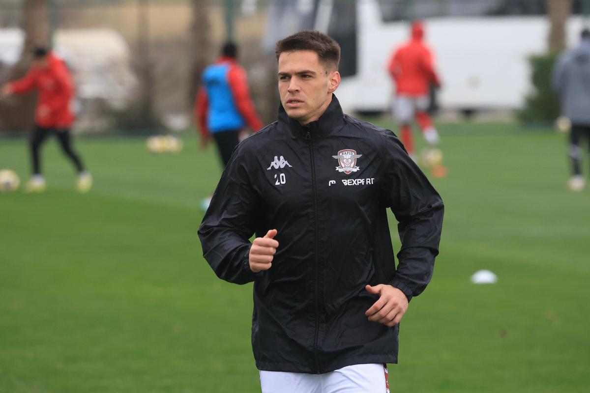 Imagini înainte de Rapid - CSKA Sofia