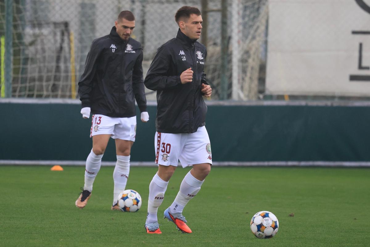 Imagini înainte de Rapid - CSKA Sofia