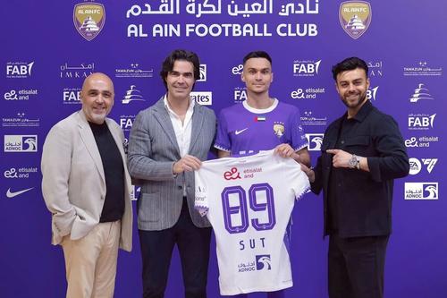 Adrian Șut a semnat cu Al Ain // FOTO: Instagram