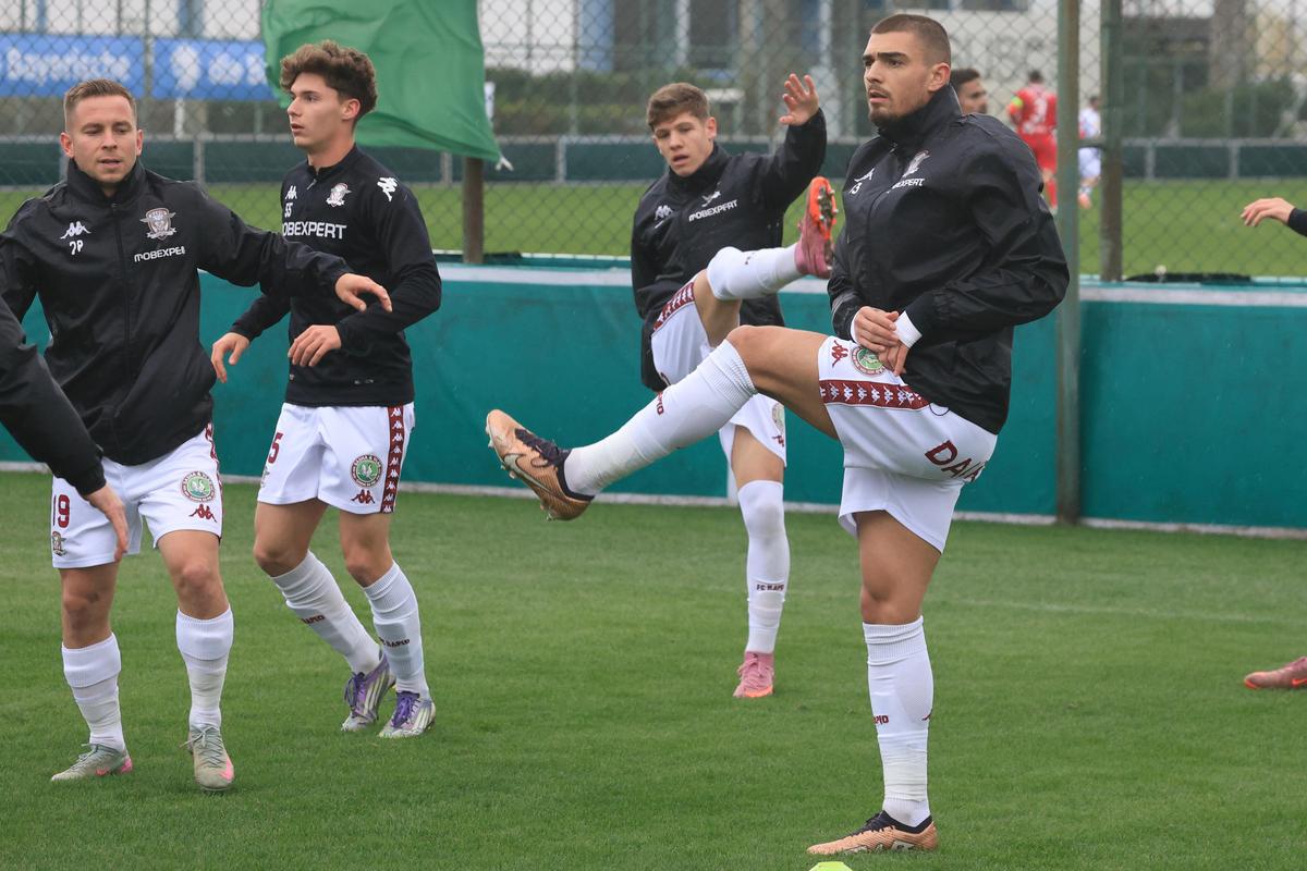 Imagini înainte de Rapid - CSKA Sofia