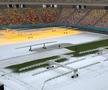 Arena Națională din București, după primele zăpezi din ianuarie 2026. Foto: Andrei Crăițoiu (GSP.RO)