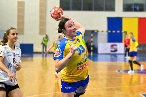 Katarina Krpez și Corona Brașov au cedat în meciul cu Dijon // foto: Imago Images