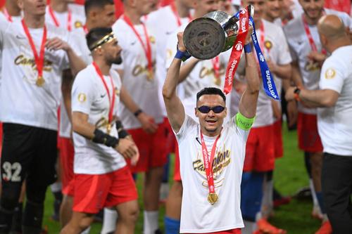 Adrian Șut e dublu campion cu FCSB / FOTO: Imago Images