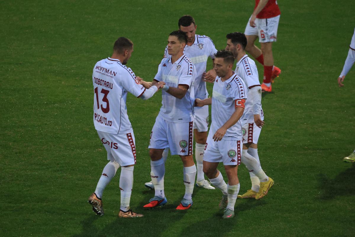 Rapid, victorie în amicalul cu CSKA 1948 Sofia » Meciul a fost decis de un gol marcat de la mijlocul terenului
