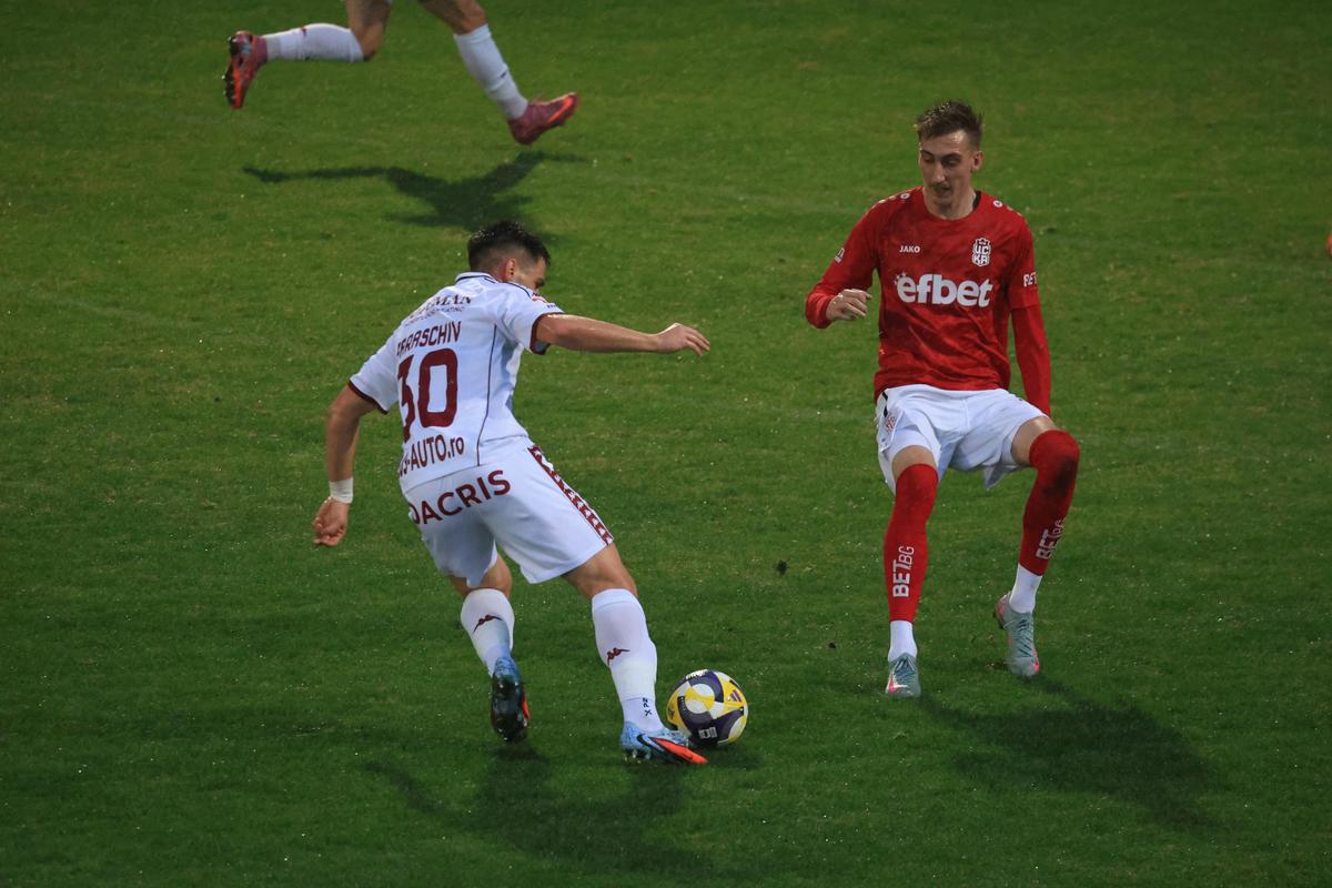 Daniel Paraschiv a marcat în premieră pentru Rapid