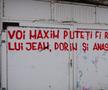 Mesaj la Stadionul Dinamo. Foto: Andrei Furnigă, GSP