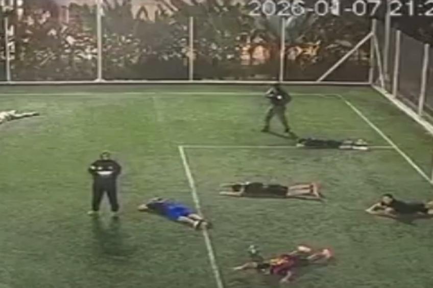 Uciși în timp ce jucau fotbal! / foto: ecuavisa
