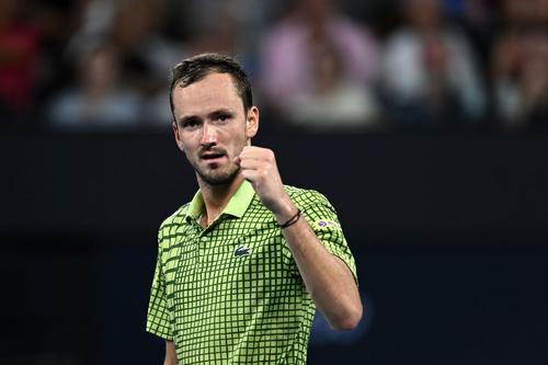 Daniil Medvedev, victorios la Brisbane/Foto: Getty Images