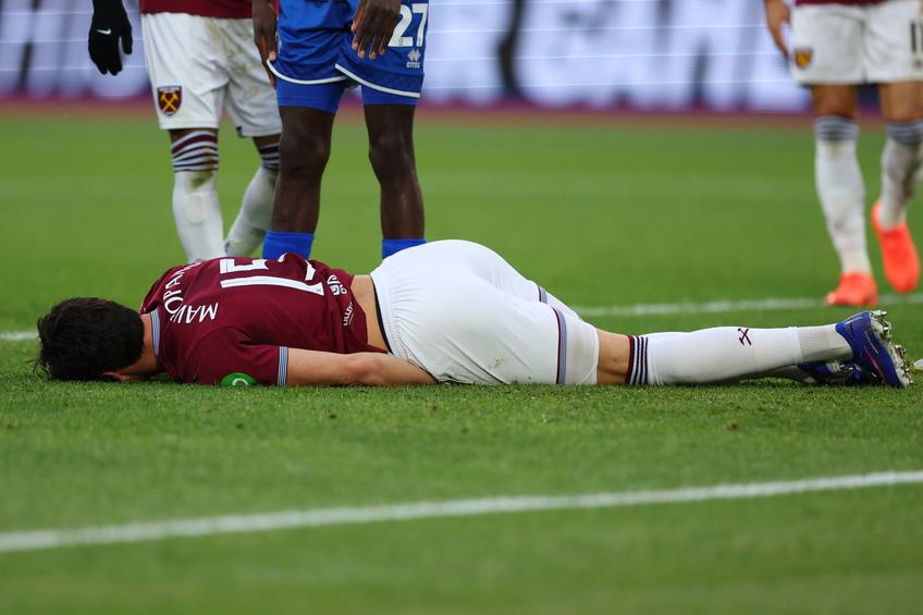 Mavropanos, accidentare în West Ham - QPR / Foto: Imago